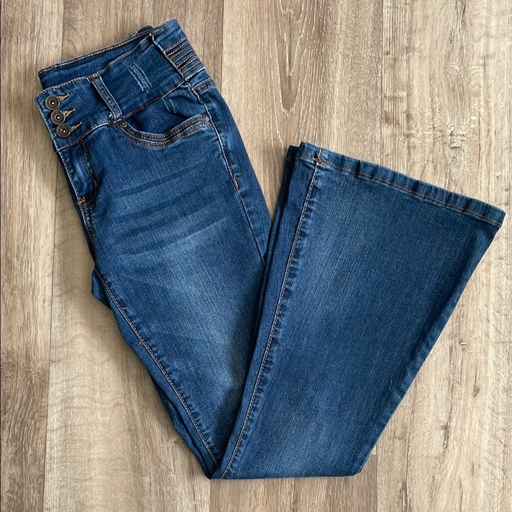True Luck Flare Denim Jeans - size 9/10